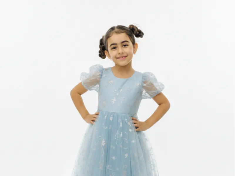 Little Princess in Blue - Decorative Figurine