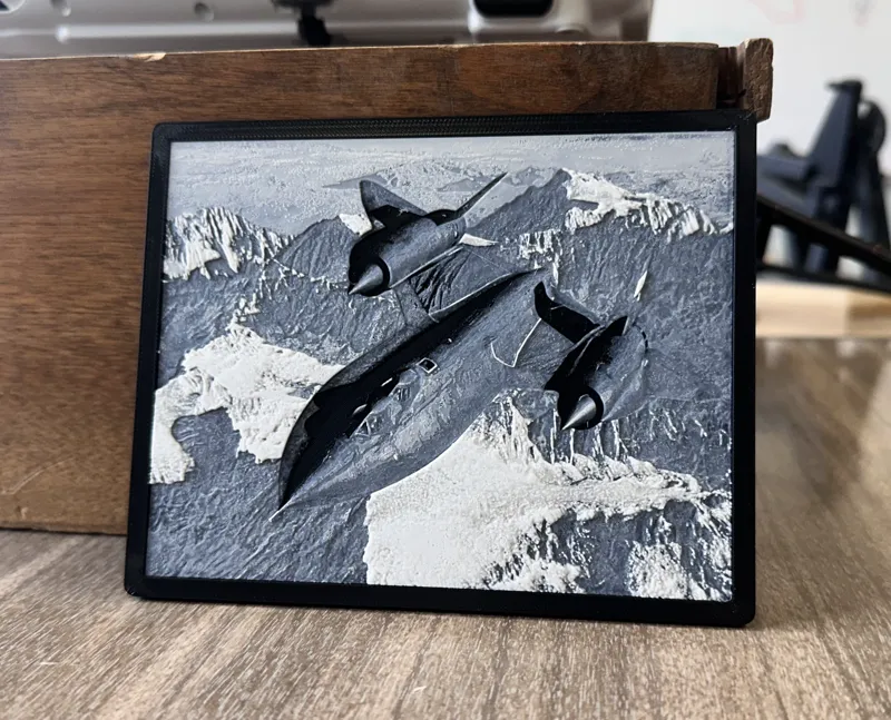 SR-71 HueForge
