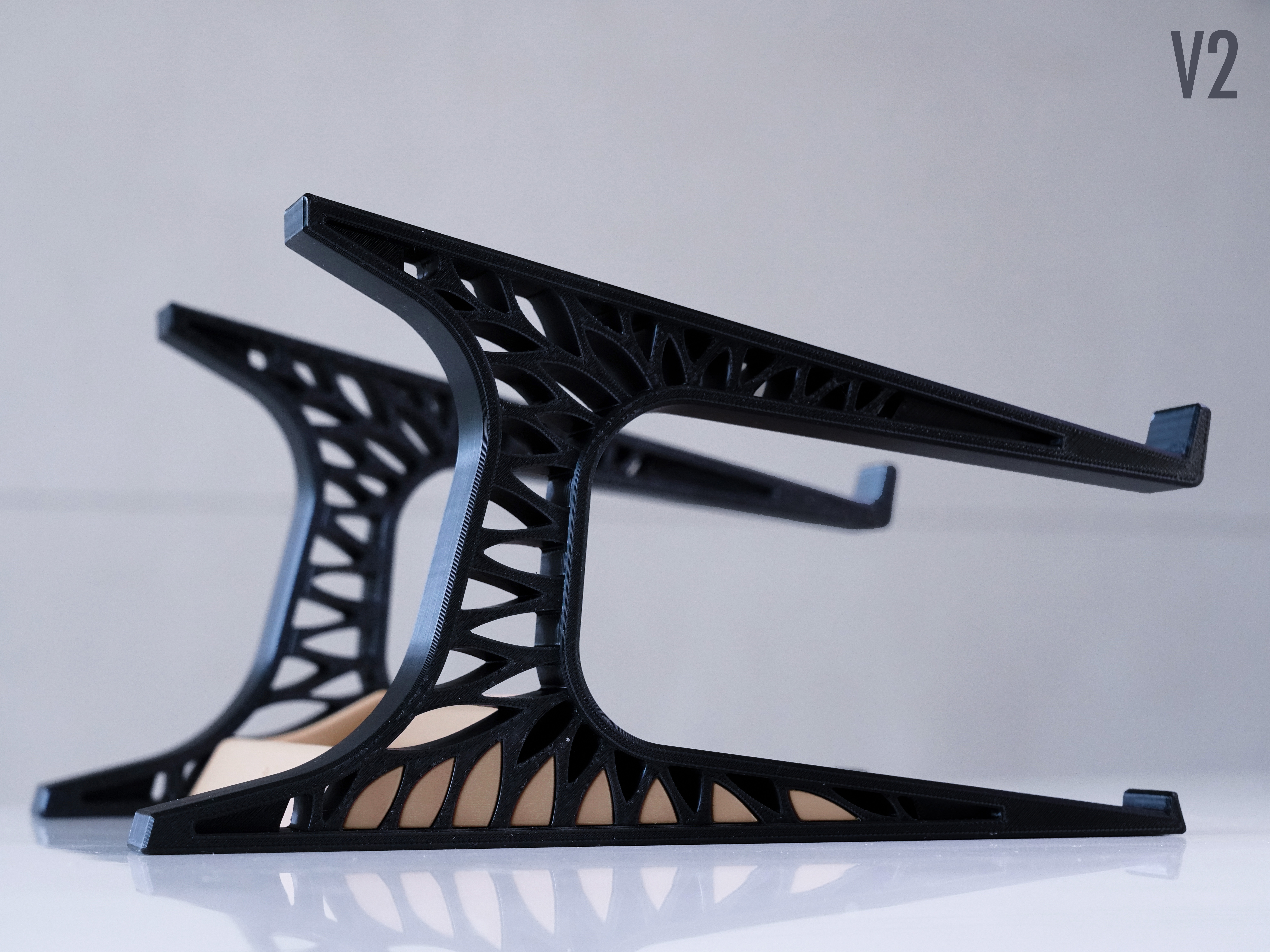Laptop Riser|笔记本电脑支架|Ergonomic Stand with Tray - MakerWorld