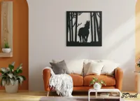 Décoration murale chevaux 2D - lot de 4 — photo 8