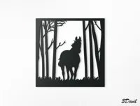 Décoration murale chevaux 2D - lot de 4 — photo 6