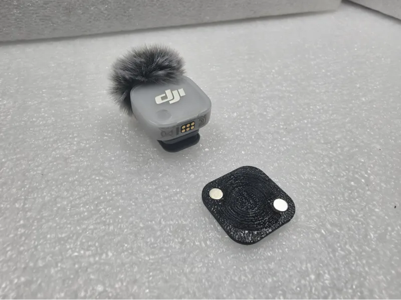 DJI Mic Mini 2 Magnetic Face plate 3mm Thick