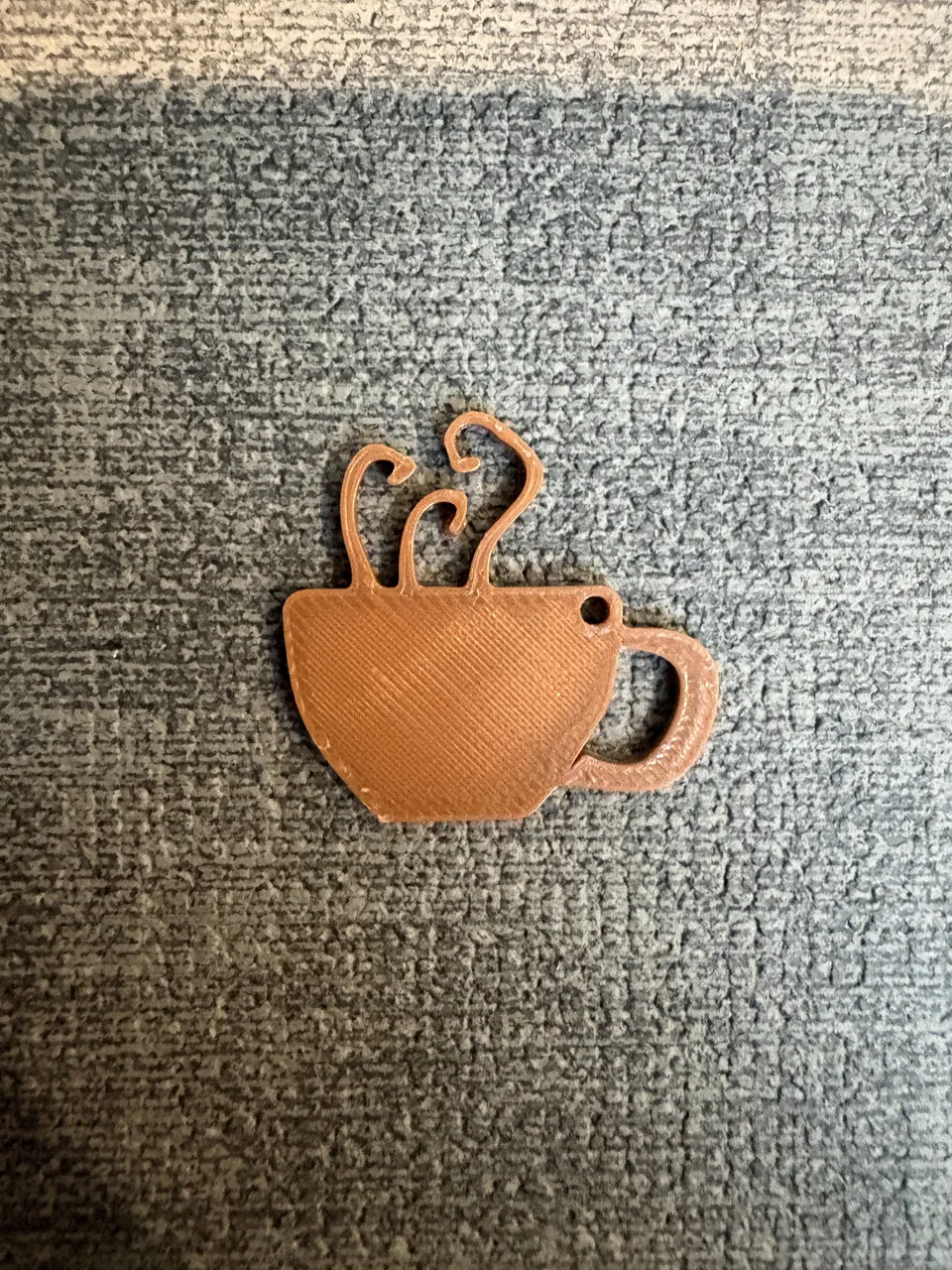 Coffee Cup Earring view 2