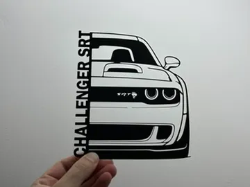 Challenger SRT - decorazione da parete