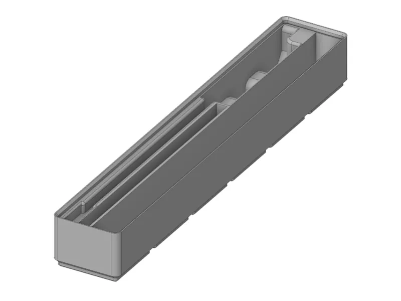 Gridfinity Caliper Holder - Folding Rule