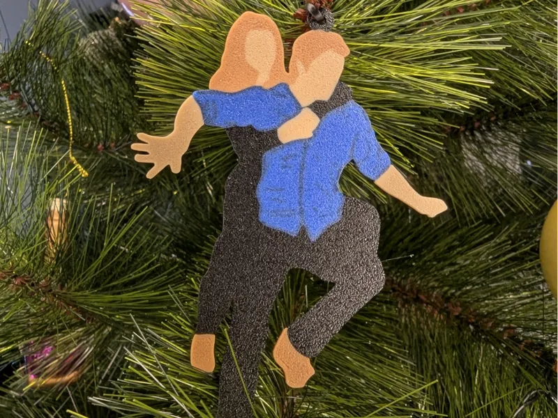 Twilight - Hold Tight Spider Monkey ornament