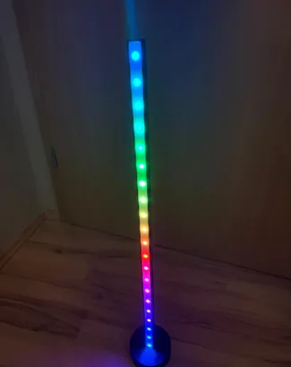WIFI RGB-Standlampe (ESP8266 + WS2812 LEDs)