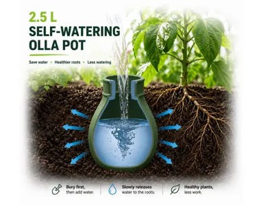 Smart Olla – 2,5L Self-Watering Irrigation Pot