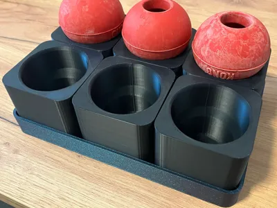Tray for six Kong Freezer Stand