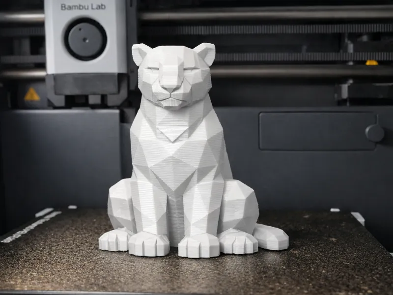 Low Poly Cheetah