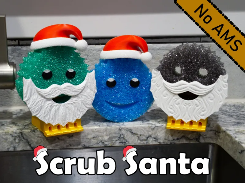 Scrub Santa