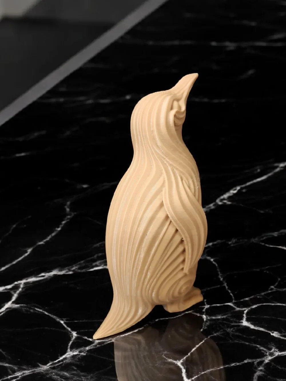 Penguin wave decoration - No supports - Free 3D Print Model - MakerWorld