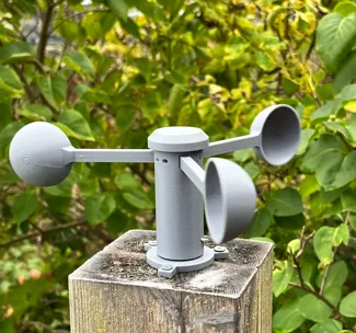 Almost Fully 3D Printed Anemometer