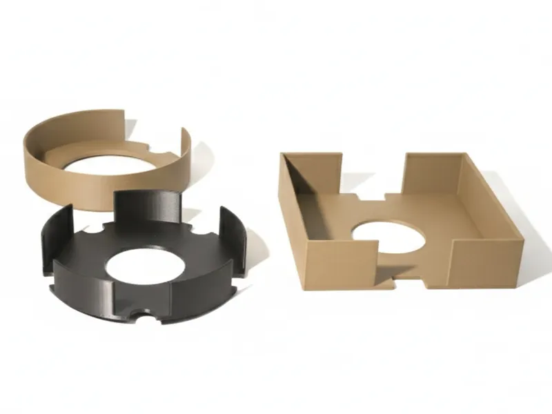 Parametric Coaster Holder Generator (round+square)