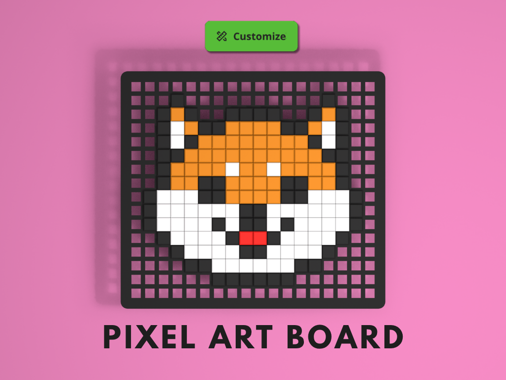 Pixel Art Plug Board
