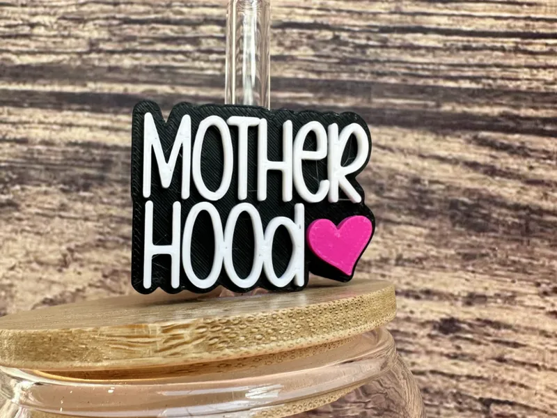 Mother Hood straw topper