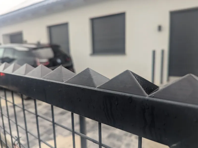 Fence gate top cap