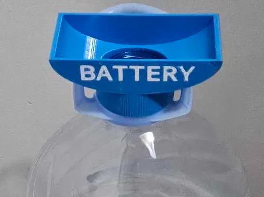 Battery Recycle Adapter for 5L or 10L bottles