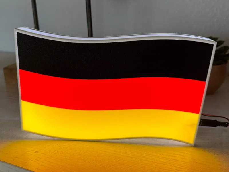 Deutschlandfahne lightbox