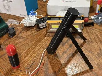 model rocket mortar