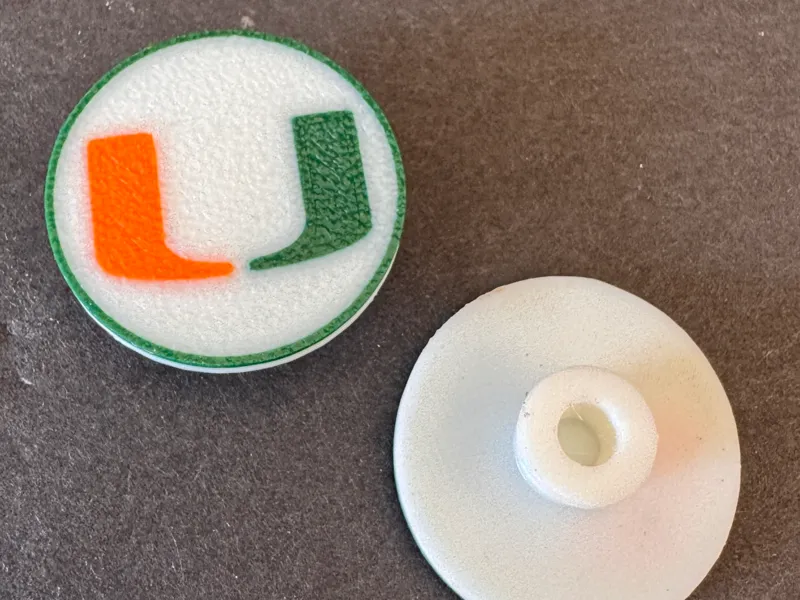 University of Miami Hurricanes Shoe Bag Charm