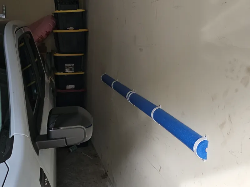 Pool Noodle Door Guard