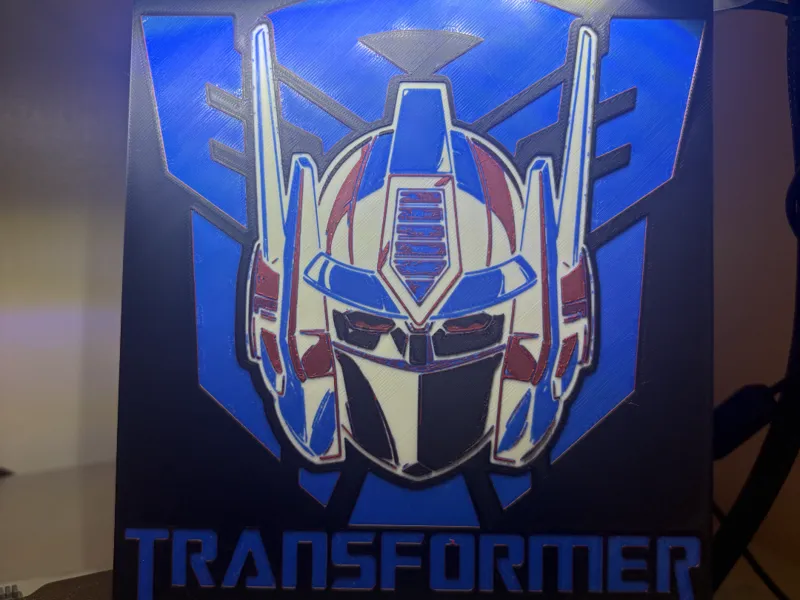 Transformer Optimus prime Chroma Canvas