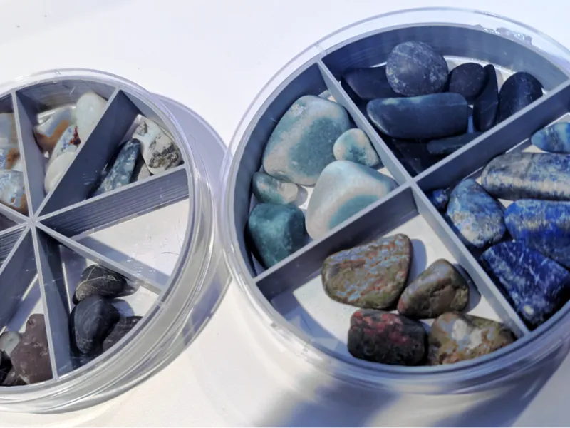 Petri Dish Small Parts Organizer Insert