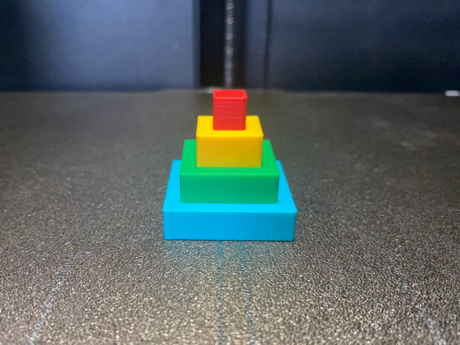 Multicolor pyramid