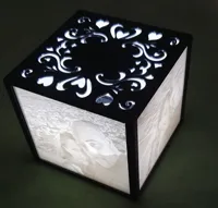 Lampe porte-lithophanies — photo 1