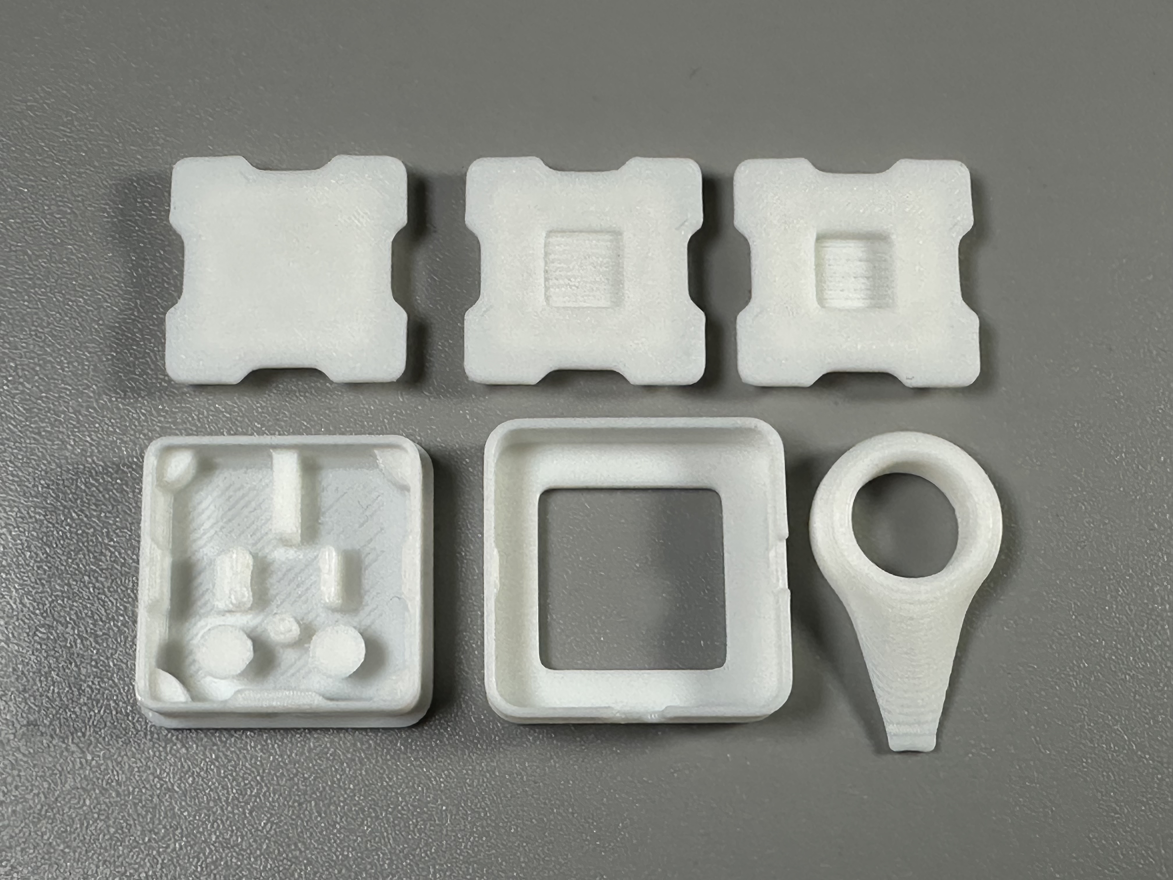 Miniatura 1 do modelo 3D Tactile Push Button Case | Square |Snap-Fit