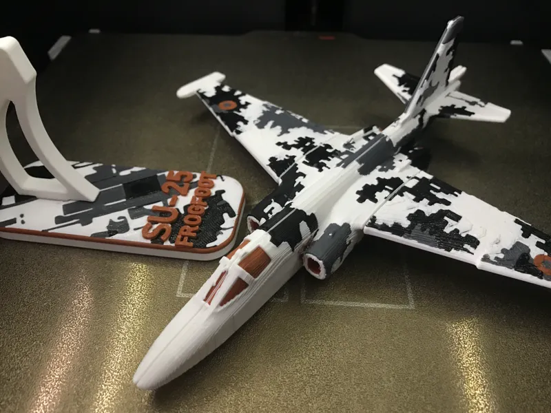 Su-25 Frogfoot Plane Kit Card