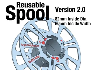 Reusable Spool for Bambulab & new eSun Refills
