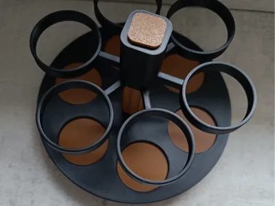 Rotating Spice Rack