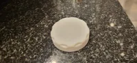 50mm outer diameter, center diameter untouched.