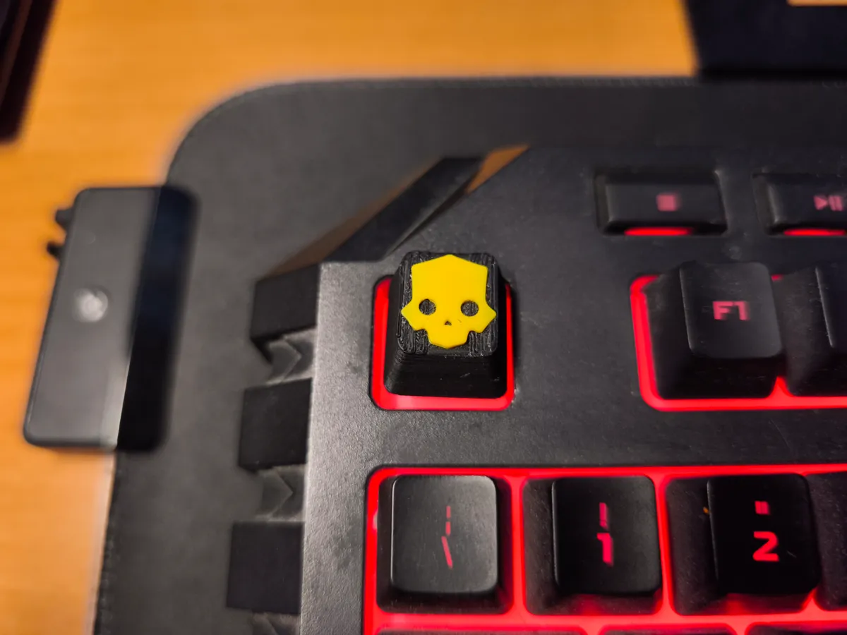 Helldivers Keyboard Mod Helldivers 2 Keycap for membrane keyboard - Free 3D Print Model ...