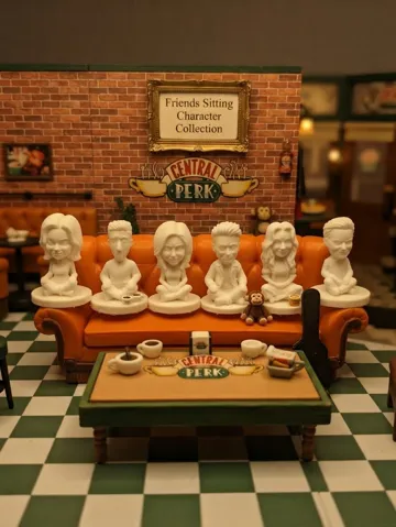 Figura decorativa: Friends Sitting Character Collection - Chibis — vista de referencia 2