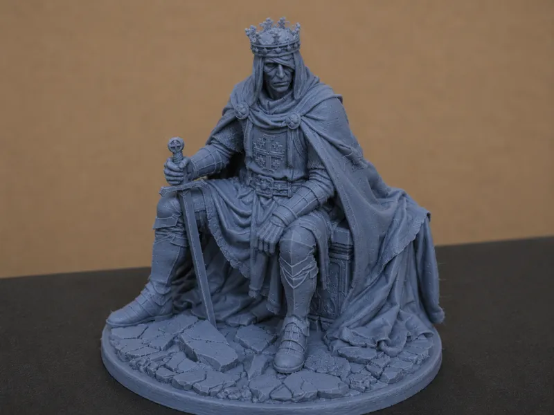 Sitting King Baldwin IV Kingdom of Heaven