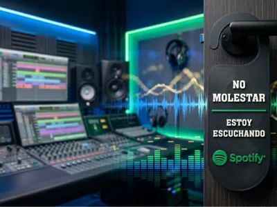 Spotify Door Hanger