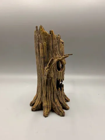 Modelo para impresión 3D: Haunted Hollow Stump — vista de referencia 5