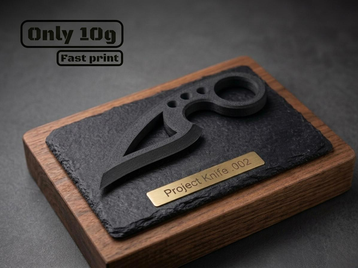 Project Knife .002 - Tactical EDC Ring Knife