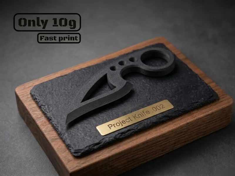 Project Knife .002 - Tactical EDC Ring Knife