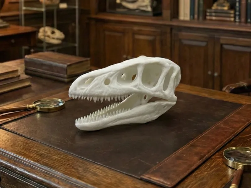 The Cunning Hunter: Velociraptor Skull MPC-D100/25