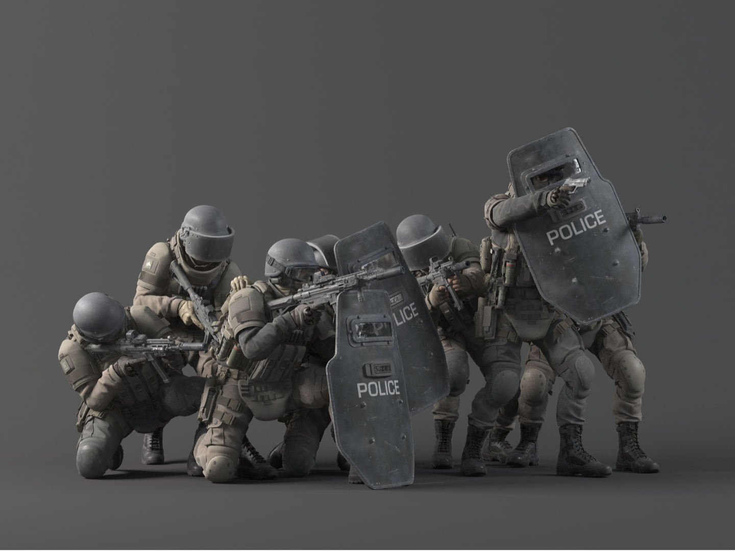 特种部队兵人组合