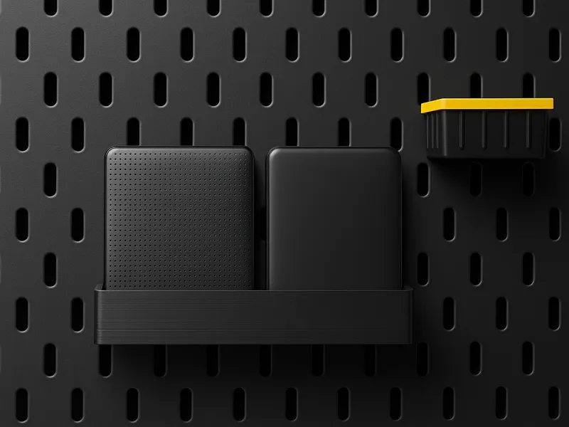 Western Digital My Passport Hard Drive Skadis Tray