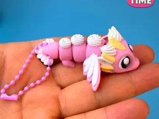 Mini flexi Marshmallow Dragon (Keichan)