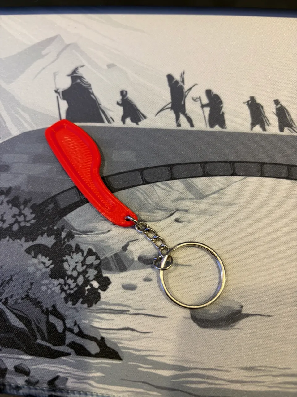 Bob the Tool Keychain (or earrings!) view 2