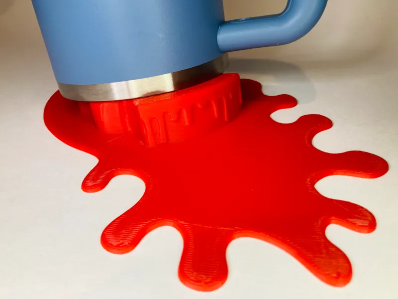 Blood Spill Cup Dryer + Holder for Stanley