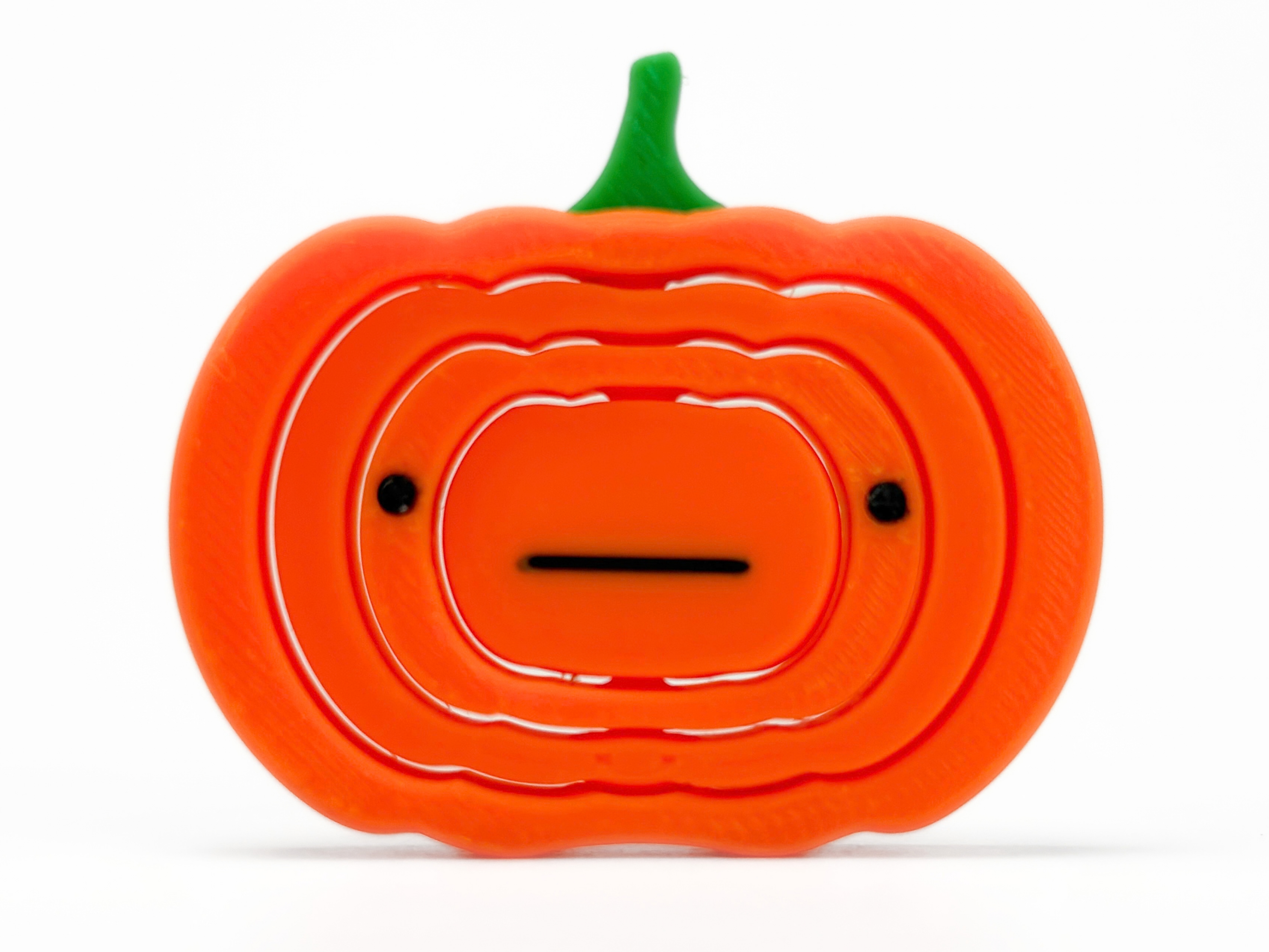 Pumpkin Triple Spin Fidget (Print in Place) - 1