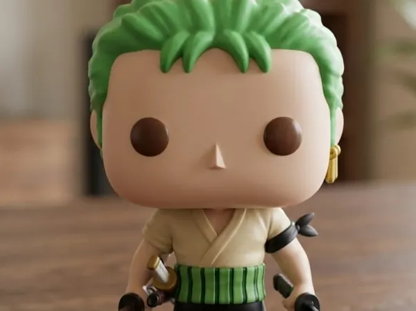 Figurine Zoro façon Funko Pop — One Piece